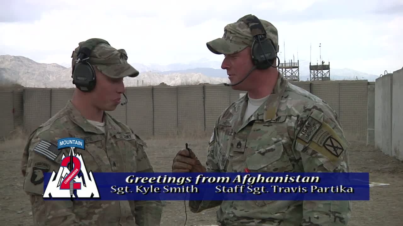 DVIDS - Video - Sgt. Kyle Smith and Staff Sgt. Travis Partika