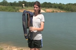 How to properly wear a Type 3 Personal Floatation Device
