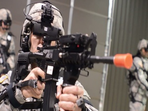 157th Infantry Brigade Trains on Simulators B-Roll #2