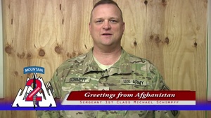 Sergeant 1st Class Michael Schimpff (With Graphics)