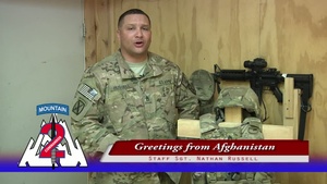 Shout Out - Staff Sgt. Nathan Russell