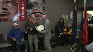 Alaska Territorial Guard Medal & Discharge Ceremony