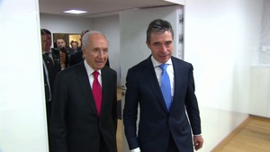President of Israel, Mr. Shimon Peres Arrival