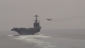 John C. Stennis Flight Ops and Super Sonic Fly-by