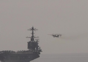 John C. Stennis Flight Ops and Super Sonic Fly-by