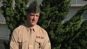Marine Awarded Navy and Marine Corps Medal for lifesaving efforts in Afghanistan