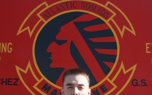 Cpl. Jared I. Callaway shout out to Oklahoma City Thunder