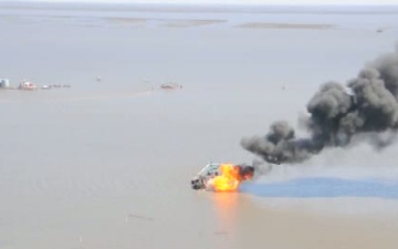 Coast Guard Responds to Allision, Oil Spill South of New Orleans