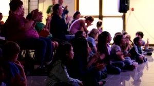 Hollywood Voice Actor Visits Kadena
