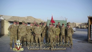 139th FA Hometown Shout-Out