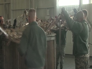 "Full Spectrum" USAF Heritage of America Band Preps for Deployment