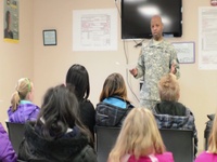 Camp Atterbury Soldiers Teach Importance of Dental Care