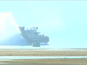 CFAS Opens New Landing Craft Air Cushion Facility