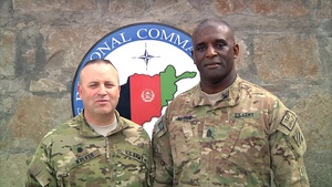 CSM Edd Watson & LTC Greg Walker