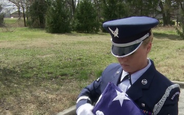 Joint Base Andrews Honor Guard Flag Folding