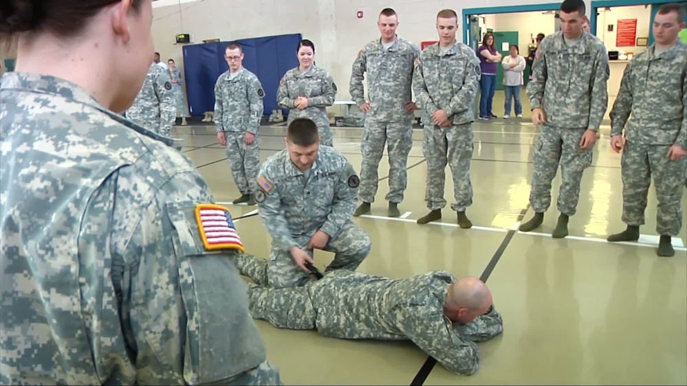 DVIDS - Video - 716th Military Police Recieve Taser gun certification