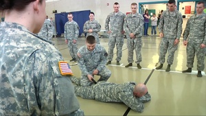 716th Military Police Recieve Taser gun certification