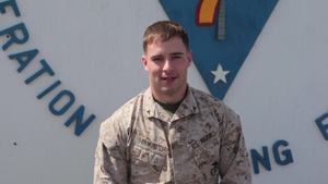 Lance Cpl. Irwin Cheers on Pittsburgh Penguins