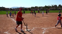3rd MAW Marines homerun with local special needs baseball teams