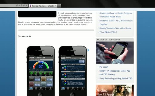 App Battles Burnout and Compassion Fatigue