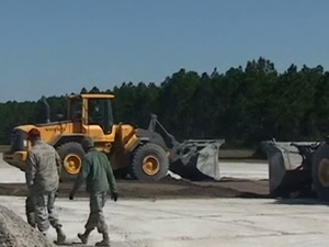 Exercise Silver Flag: Engineers Repair Runway Craters