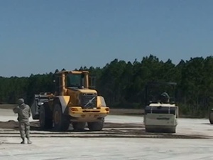 Exercise Silver Flag: Engineers Repair Runway Craters