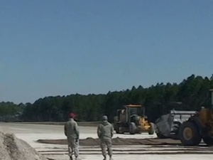Exercise Silver Flag: Engineers Repair Runway Craters