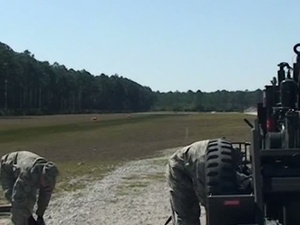 Exercise Silver Flag: Mobile Aircraft Arresting System (MAAS) Set Up