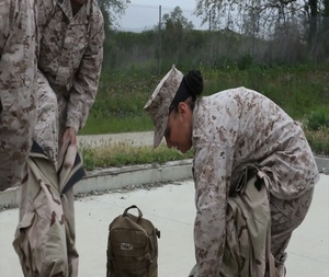 I MHG Conducts Gas Chamber Training