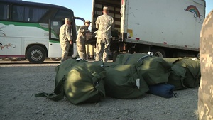 160th Engineer Company Arrival