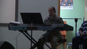 Camp Arifjan Sunrise Service 2013