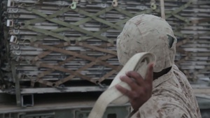 U.S. Marines Retrograde Equipment Out of Helmand Province