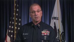 Sexual Assault Prevention Month Message, Master Chief of the Coast Guard Leavitt