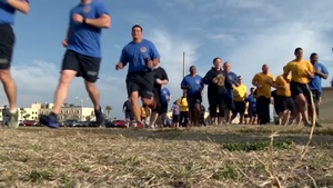 All Hands Update: Mayport Chiefs Complete 5K Run to Honor 120th Birthday