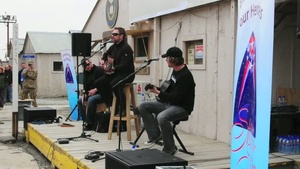 Celebrities Help Keep Troops’ Morale High in Afghanistan