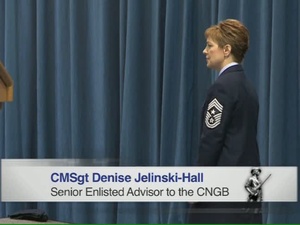 Senior Enlisted Advisor Visits EPME Students