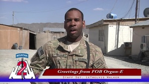 Staff Sgt. LeTrelvis Walker (w/graphics)
