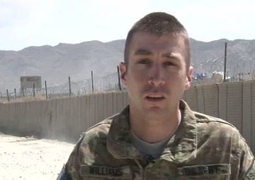 Staff Sgt. Daniel Williams (w/graphics)