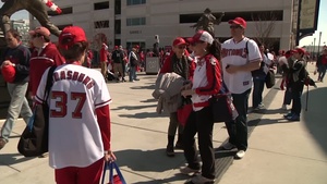 Nationals Opening Day Flag Unfurling 2013
