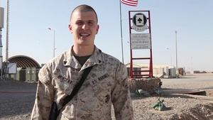 Cpl. Timothy Hensley Tampa Bay Rays' Greetings