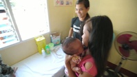 BK 13-JCMOTF medical team mentor Barangay health workers