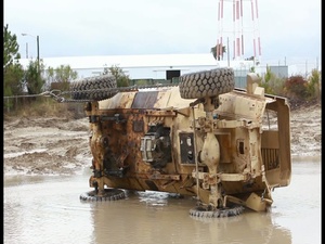 2nd Maint. Bn. Marines Participate in Vehicle Rollover Course