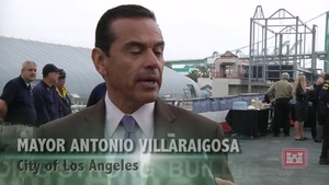 Final Bucket Marks Completion of Port of LA channel deepening