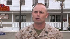 1st Marine Division Welcomes New Sergeant Major