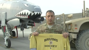 Chief Master Sgt. Joseph Thompson Bruins Shout Out