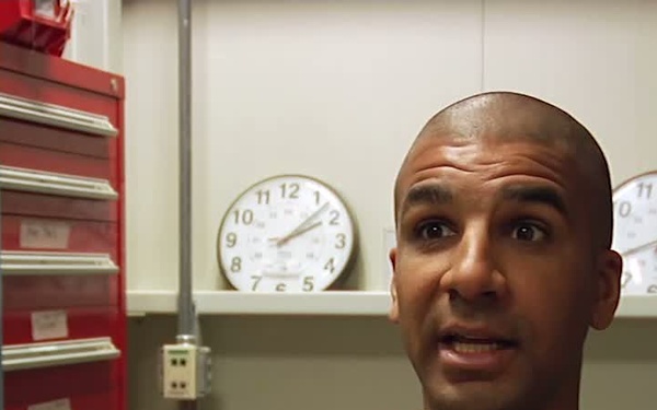 SSgt. Brian Taylor Maintains Equipment (Long Version)