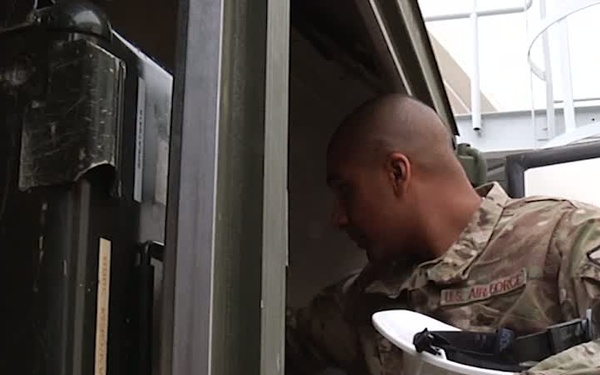 SSgt. Brian Taylor Maintains Equipment (Short Version)