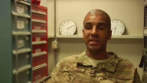 SSgt. Brian Taylor Maintains Equipment