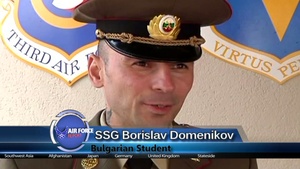 Air Force Report: Bulgarian Honored