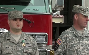 Airman Selected as Army Firefighter of the Year.
